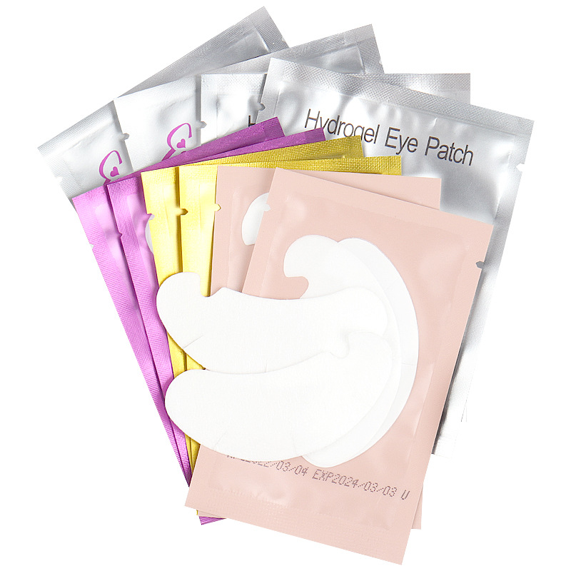 Eyelash Extension Glasses - 50 pares de remendos de hidrogel