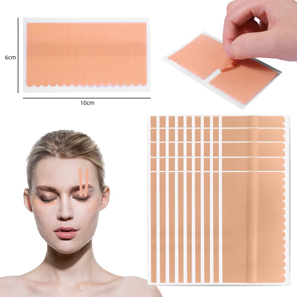 Eyelash Extension Glasses - 10/20 pçs fita de cílios não