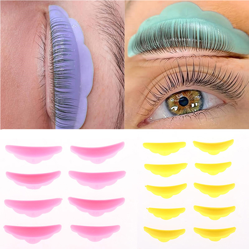 Eyelash Extension Glasses - Silicone Eyelash Lifting Pad Lash Enxerto