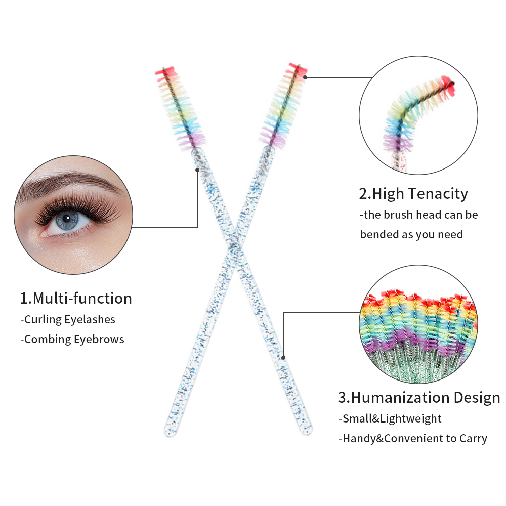 50PCS Pincéis de Maquiagem par - Eyelash Extension Glasses avaliação e preço