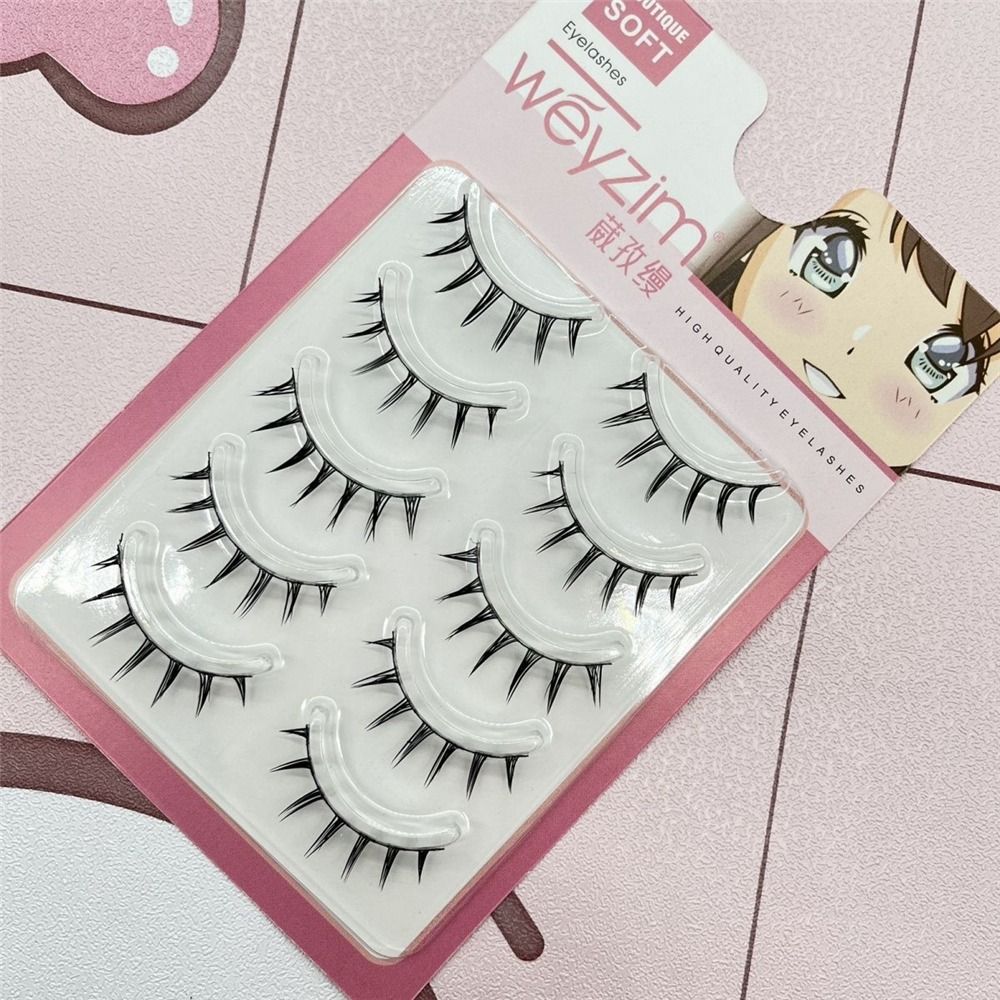 Pacote com 5 Pares de Cílios P - Eyelash Extension Japanese avaliação e preço