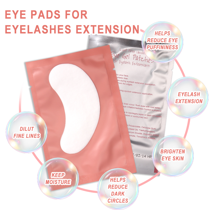 50/100 pares de remendos para  - Eyelash Extension Glasses avaliação e preço